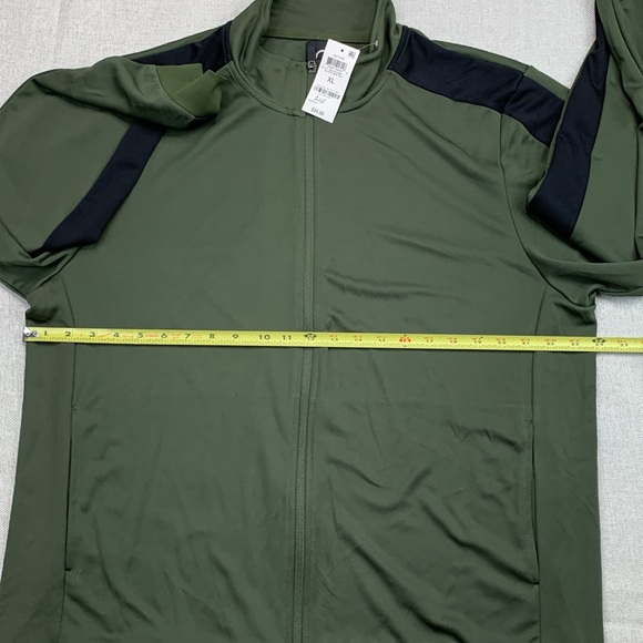 ID Ideology Men’s Regular Fit Knit Jacket Dark Green XL - Picture 7 of 8